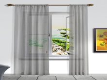 What makes chiffon curtains unique